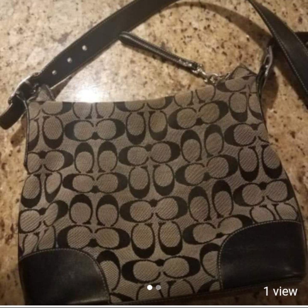 Authentic coach crossbody